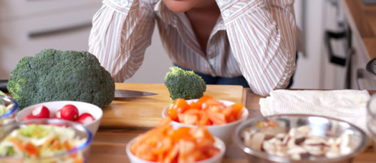 Dépression sur l'appétit
